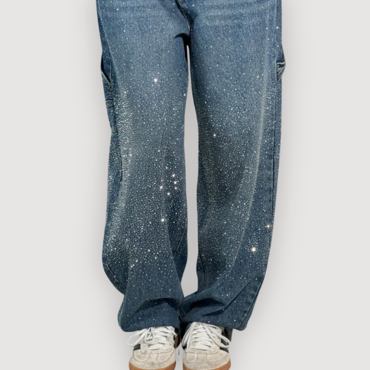 KEVSER – SPARKLE CARGO JEANS