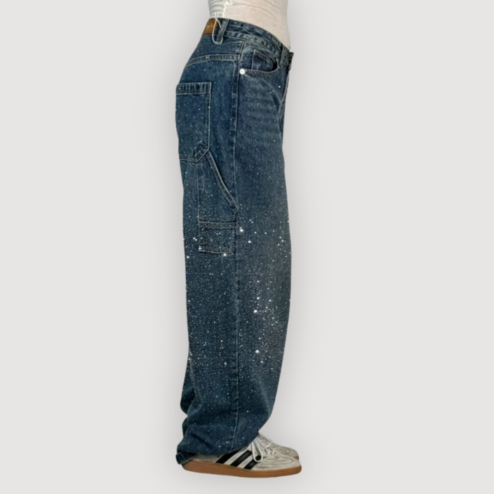 KEVSER – SPARKLE CARGO JEANS
