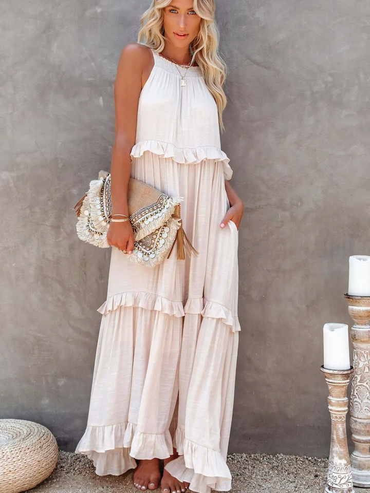 Darcey™ Ruffle Breeze Maxi Dress