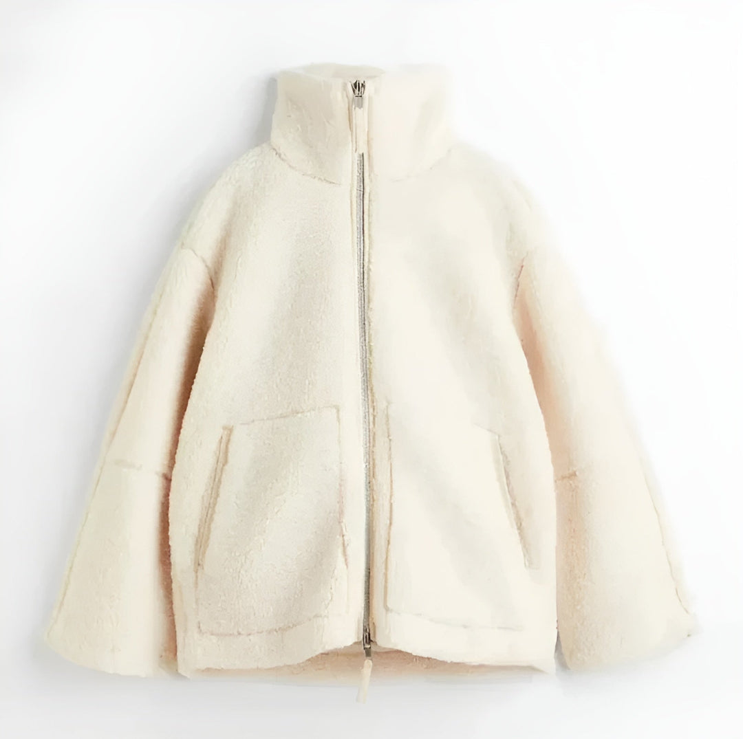 Keira – Soft teddy coat
