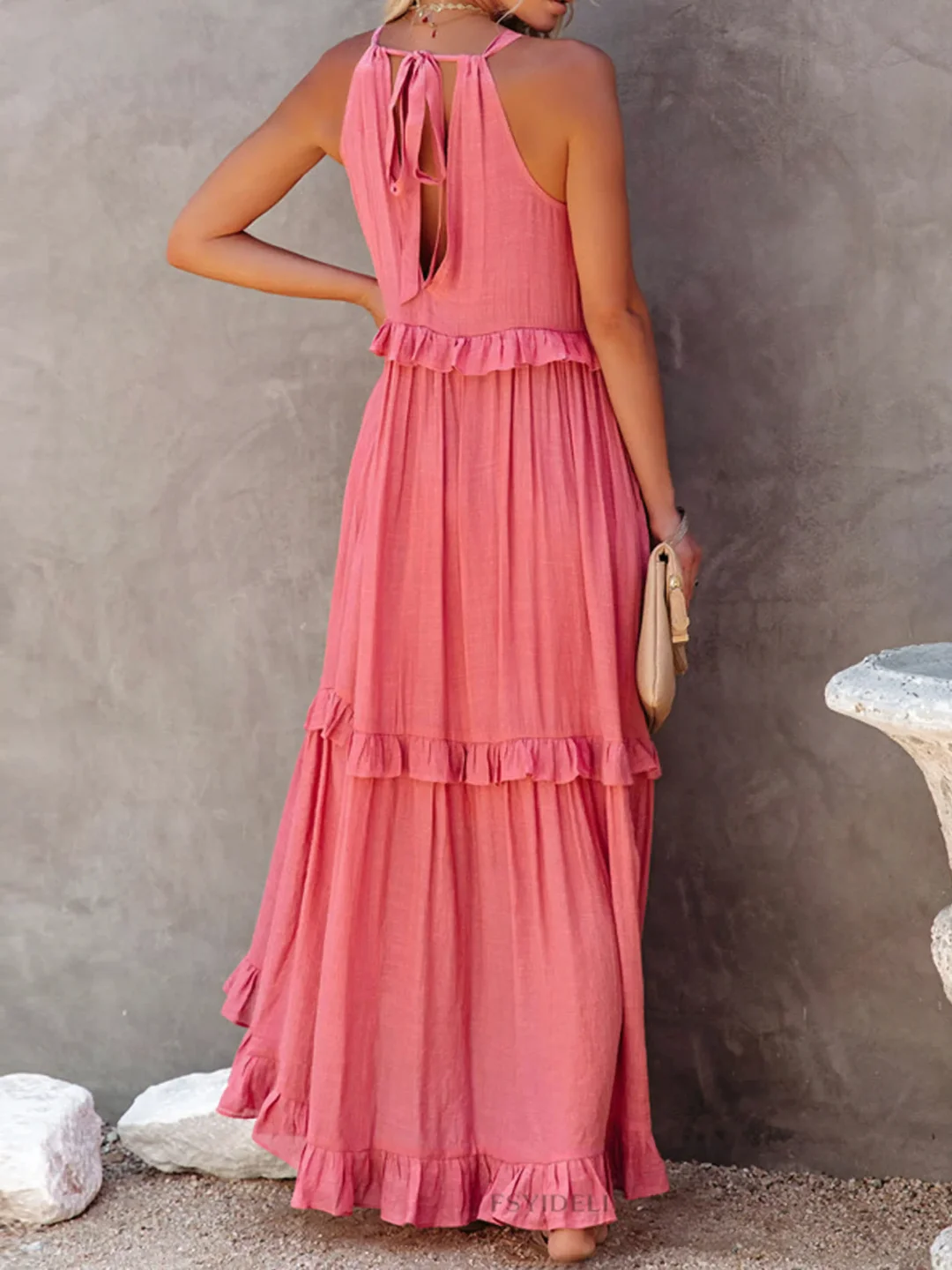 Darcey™ Ruffle Breeze Maxi Dress